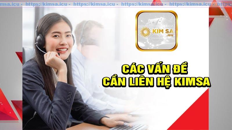 Các vấn đề cần liên hệ Kimsa