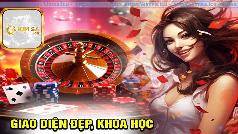 Giao diện đẹp, khoa học