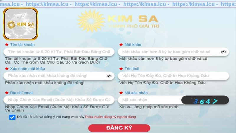 Hướng dẫn quy trình đăng ký Kimsa cho tân binh